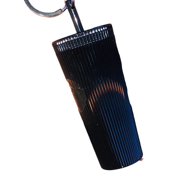 Starbucks cold cup keychain in jet black NEW IN BOX - Picture 14 of 15